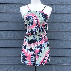 SHEIN Tie Dye Romper